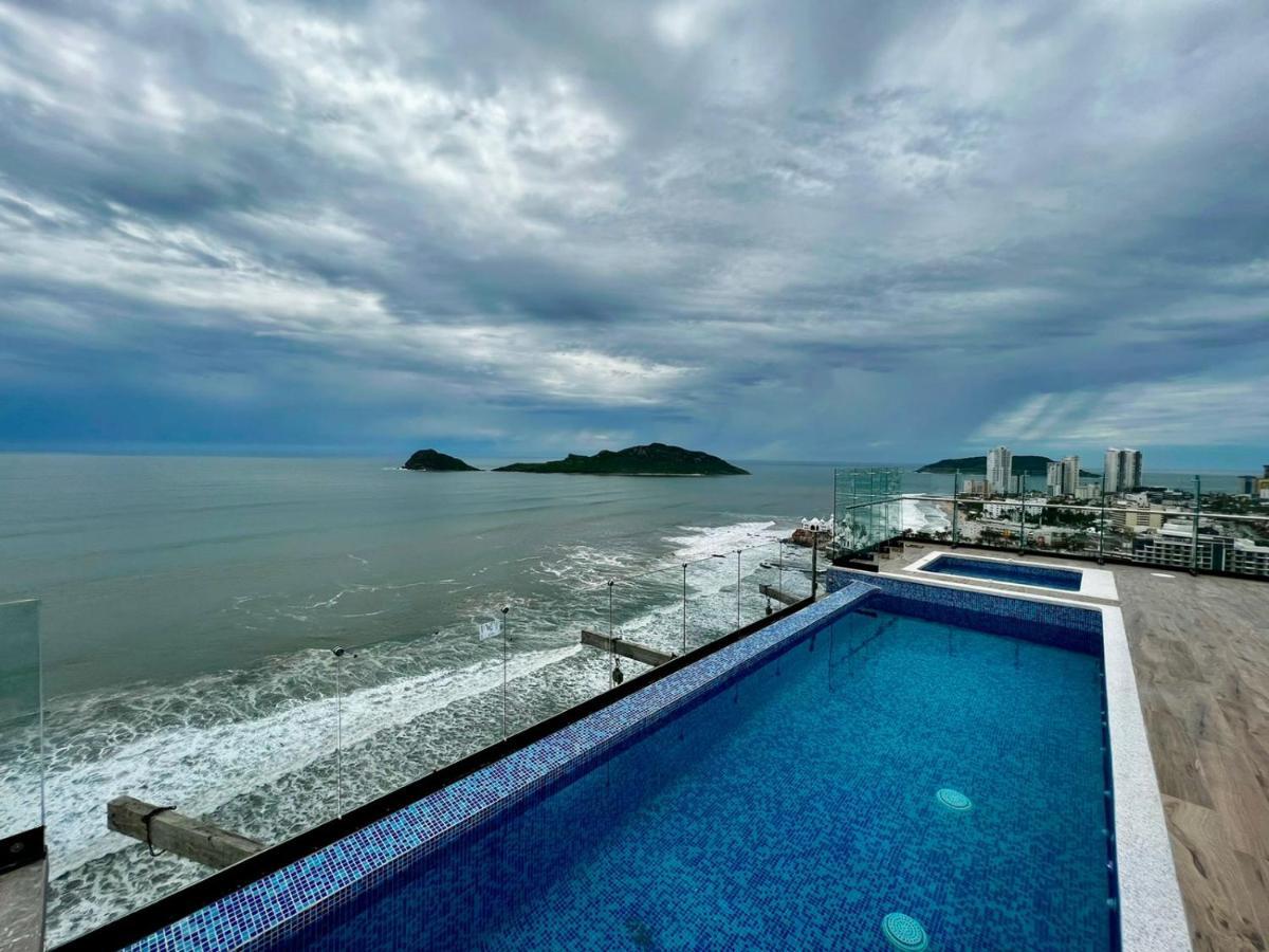 Catania Malecon 1101 Vista Panoramica Al Mar Apartment Mazatlan Exterior photo